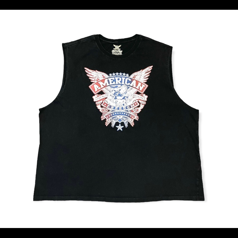 Faded Glory “ American Freedom “ Size-2XL Black Tank